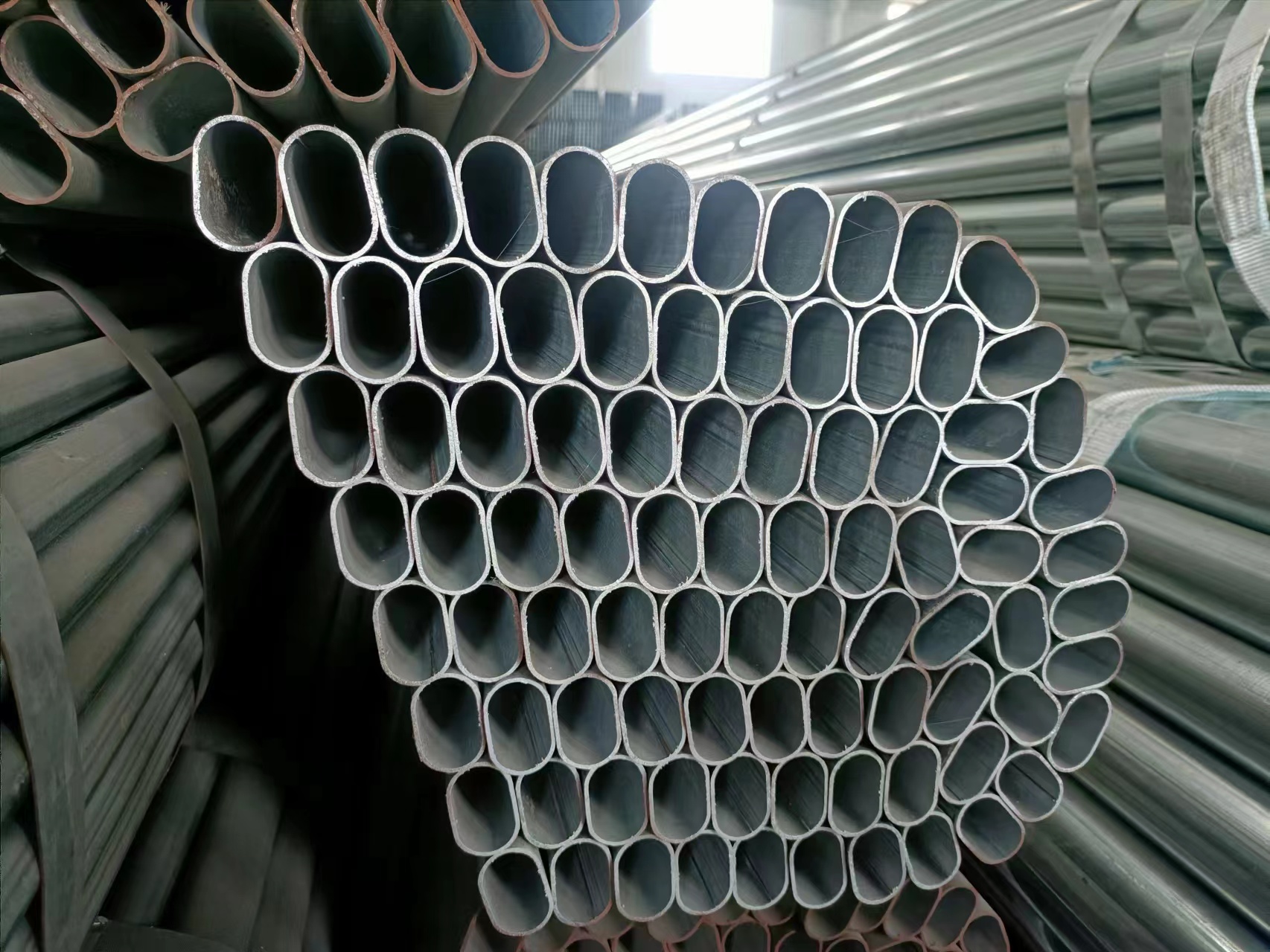 HOT DIP GALVANIZED ELLIPTICAL PIPE - Tianjin Micron Metal Products Co.,Ltd