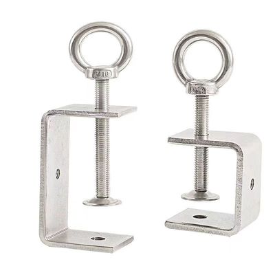 C-shaped fixing clip